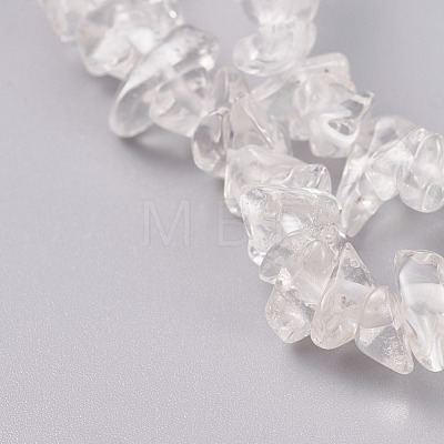 Natural Quartz Crystal Beads Strands G-G782-22-1