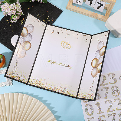 Paper Birthday Greeting Card AJEW-WH0410-284-1
