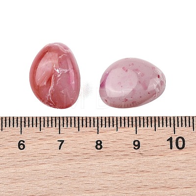 Opaque Acrylic Beads OACR-Z036-02H-1