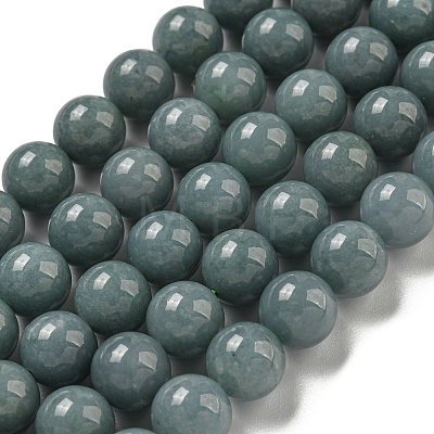 Natural Myanmar Jadeite Beads Strands G-B099-C07-04-1