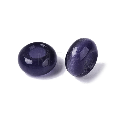 Cat Eye European Beads G-N359-17A-16-1