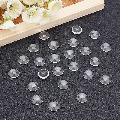 Transparent Glass Cabochons GGLA-AR0001-04A-1