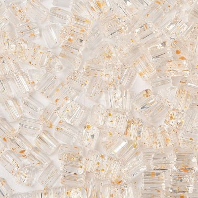 Transparent Spray Painted Glass Seed Beads SEED-L011-10A-05-1