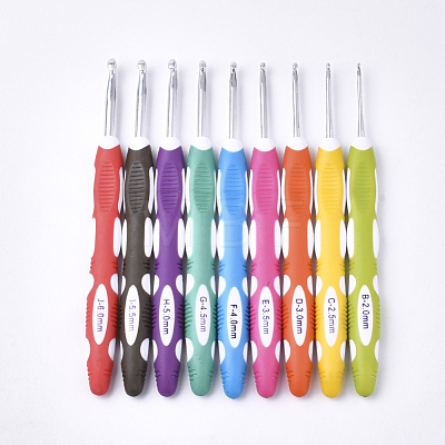 Aluminum Crochet Hooks TOOL-T006-03-1