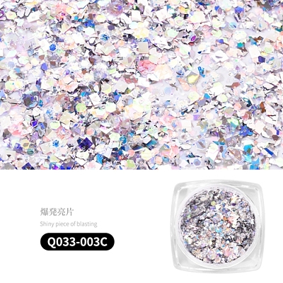 Nail Art Glitter Sequins AJEW-Q033-003C-1