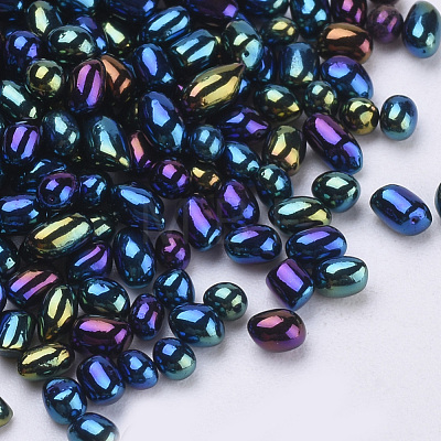 Plated Glass Seed Beads SEED-Q030-A-05-1