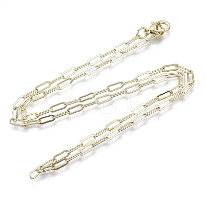 Brass Paperclip Chains MAK-S072-10B-KC-1