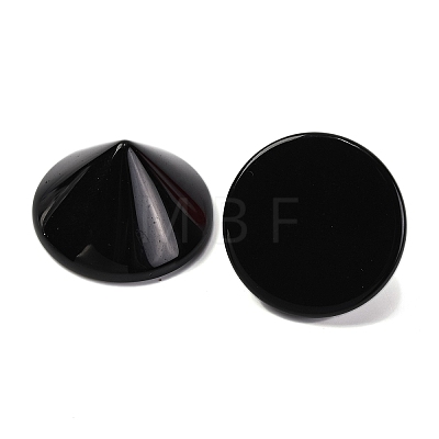 Natural Obsidian Cabochons G-Q184-01A-1