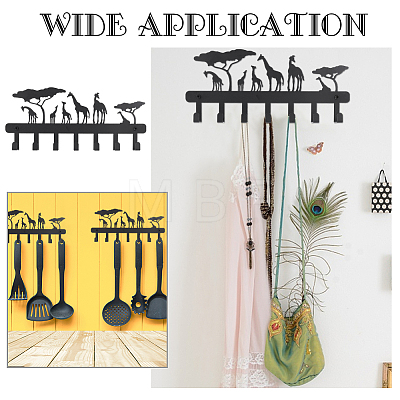 Fashion Iron Hook Hanger DIY-WH0043-58-1