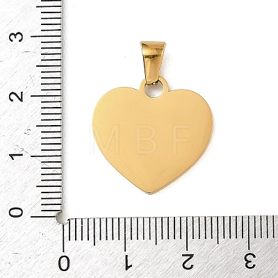 Valentine's Day 304 Stainless Steel Pendants SA-E001-12G-1