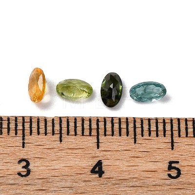 Faceted Natural Multicolor Tourmaline Cabochons X-G-I295-05C-11A-1