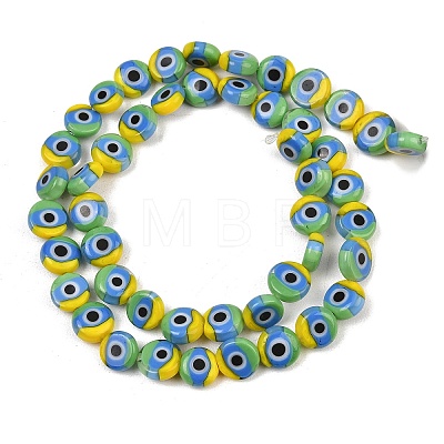 Handmade Evil Eye Lampwork Beads LAMP-C028-01-02-1