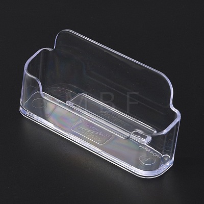 Transparent Acrylic Name Card Holder OFST-WH0002-39-1
