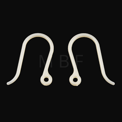 Resin Earring Hooks RESI-T056-01B-1