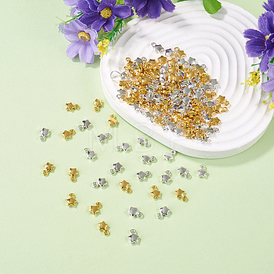 140Pcs 2 Colors Alloy Pendants FIND-TA0011-09-1