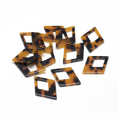 Cellulose Acetate(Resin) Pendants X-KY-S112-A301-1