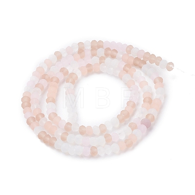 Faceted Glass Beads Strands GLAA-F106-B-F11-1