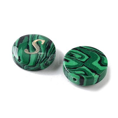 Synthetic Malachite Beads G-A238-01S-1