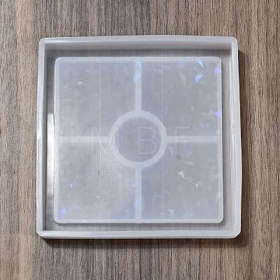 Silicone Laser Effect Cup Mat Molds DIY-C061-03B-1