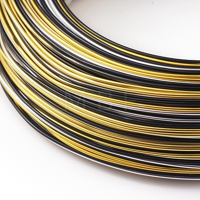 3 Segment colors Round Aluminum Craft Wire AW-E002-1mm-A-17-1