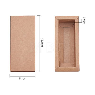 Kraft Paper Drawer Box CON-YW0001-02B-A-1