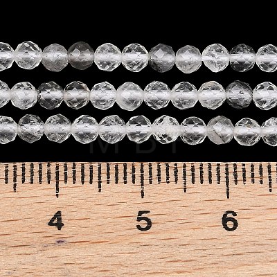 Natural Herkimer Diamond Beads Strands GG-NH0014-D03-3mm-1
