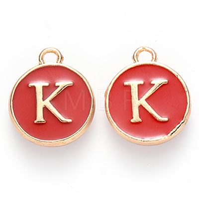 Golden Plated Alloy Charms ENAM-SZ0001-25C-K-1