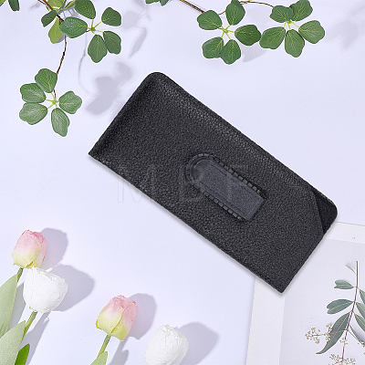 PU Leather Rectangle Eyeglass Bag DIY-CN0004-08-1