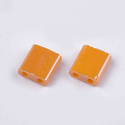 2-Hole Opaque Glass Seed Beads SEED-S023-27C-01-1