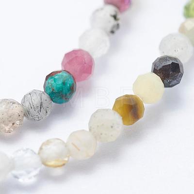 Natural Mixed Stone Beads Strands G-J369-04B-2mm-1