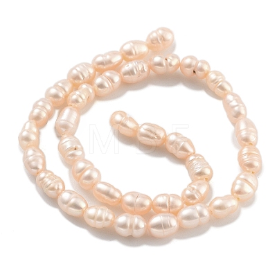 Natural Cultured Freshwater Pearl Beads Strands PEAR-P062-01B-1