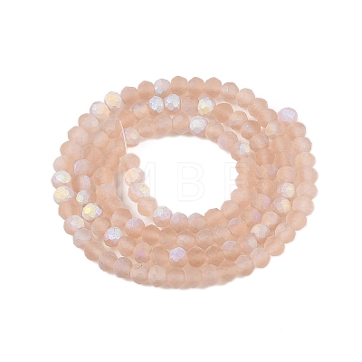 Transparent Glass Beads Strands LS-EGLA-A044-T3mm-MB20-1