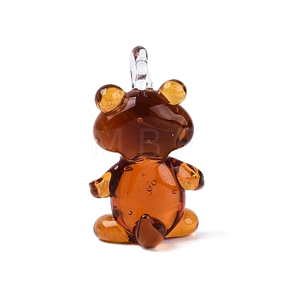 Handmade Lampwork Pendants LAMP-N034-24A-1