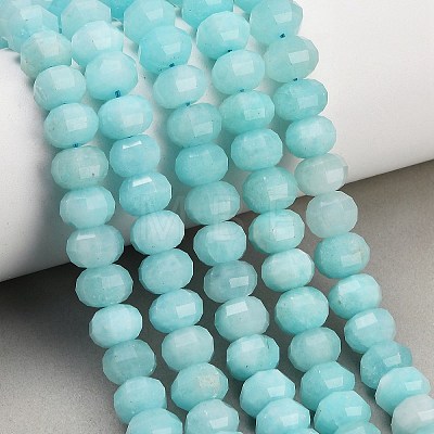 Dyed Natural White Jade Beads Strands GG-CBA9106-01O-1