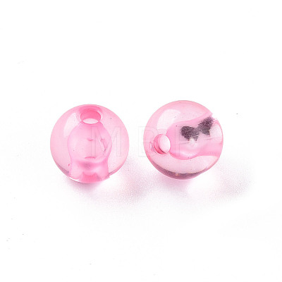 Transparent Acrylic Beads MACR-S370-A8mm-704-1