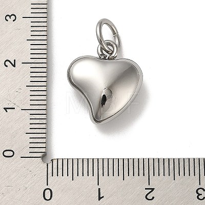 Anti-Tarnish 304 Stainless Steel Pendants STAS-G348-03C-P-1