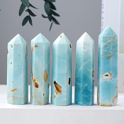 Point Tower Natural Amazonite Home Display Decoration PW-WG33943-01-1