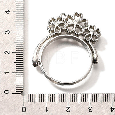 Alloy Open Back Bezel Pendants PALLOY-I223-15P-1