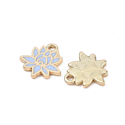 Alloy Enamel Pendants ENAM-G235-02G-02-1