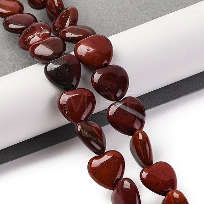 Natural Red Rainbow Jasper Beads Strands G-I372-A06-02-1