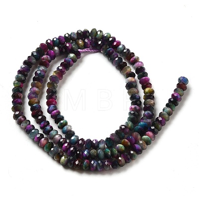 Natural Rainbow Tiger Eye Beads Strands G-NH0002-D01-01-1