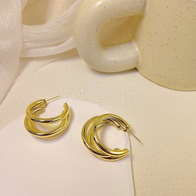 Alloy Stud Earrings WG64463-38-1