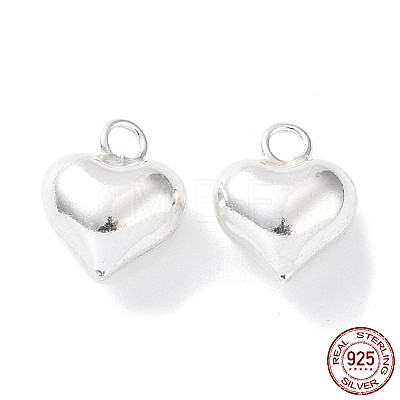 925 Sterling Silver Charms X-STER-H106-01A-S-1