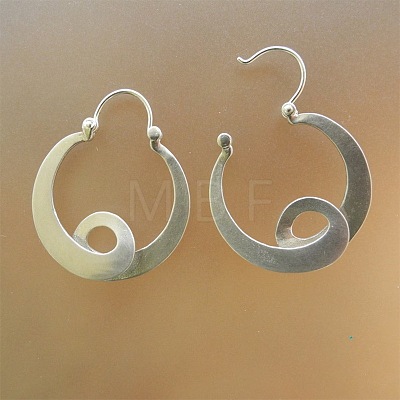 Alloy Hoop Earrings FS-WG733CB-01-1