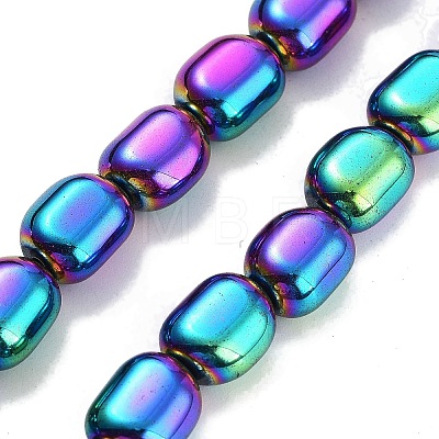 Synthetic Non-magnetic Hematite Beads Strands G-P545-F01-01A-1