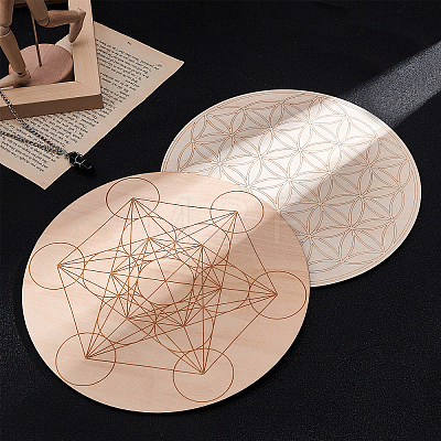 Eco-Friendly Board Cup Mat WOOD-XCP0002-12-1