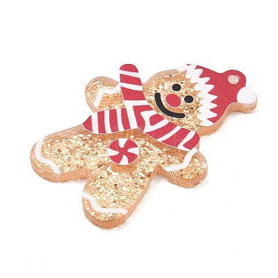 Christmas Acrylic Pendants OACR-D317-01D-1