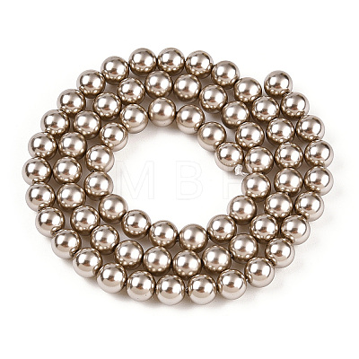 Glass Pearl Beads Strands HY-G002-01C-13-1