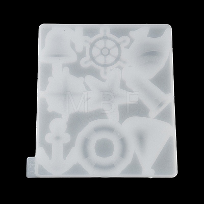 Ocean Theme Lighthouse Anchor Starfish DIY Wall Decoration Silicone Molds SIL-F007-02-1