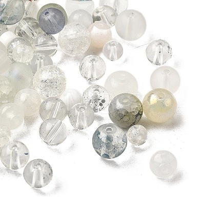 Transparent Glass Beads DGLA-C005-01A-1